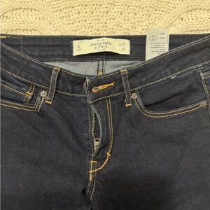 Abercrombie & Fitch super skinny dark jeans w27 L 33